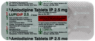 Lupidip 2.5 Tablet 10